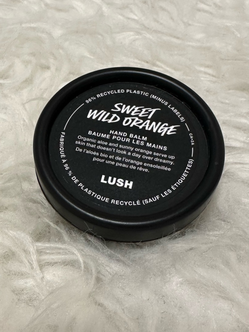 Lush sweet wild orange hand cream
